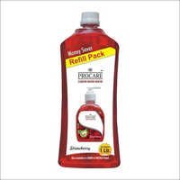 Strawberry Liquid Hand Wash Refill - 1 Ltr Size, Multi-use Personal Care | Effective, Exact Composition, Longer Shelf Life, Dependability