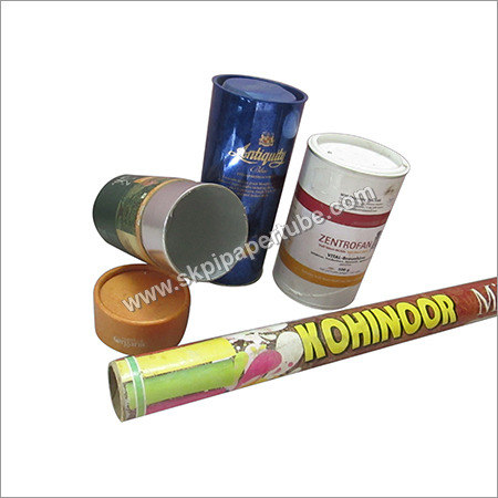 Round Velvet Finish Paper Tubes