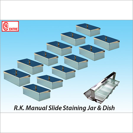 Slide Staining Jar And Dish Application: For