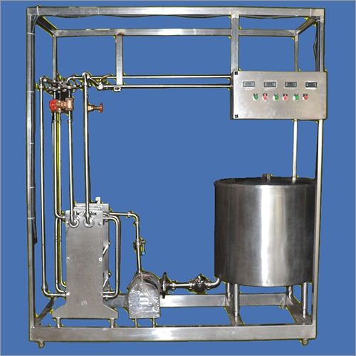 Industrial Skid Mounted Pasteurization Plant - Color: Sliver