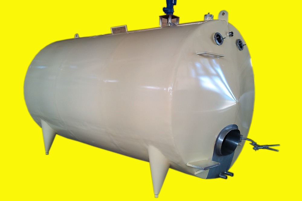 MS Horizontal Milk Storage Tank