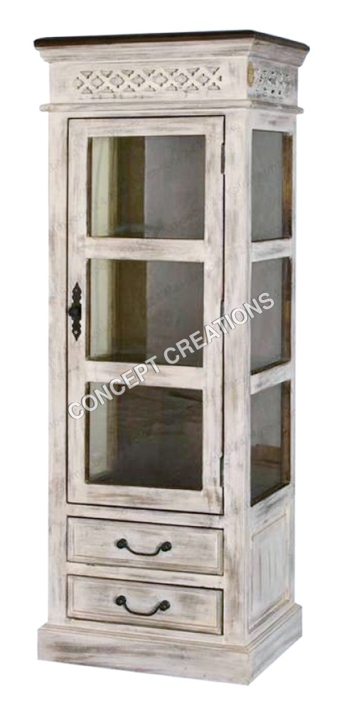 Wooden Glass Cabinet