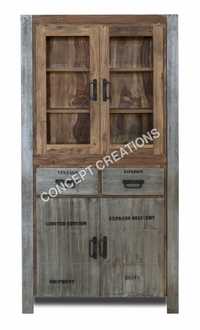 Iron Wooden Almirah