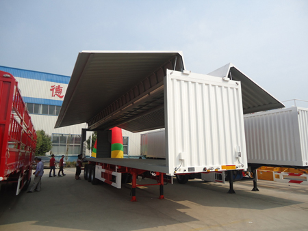 Wing Opening Van Trailer