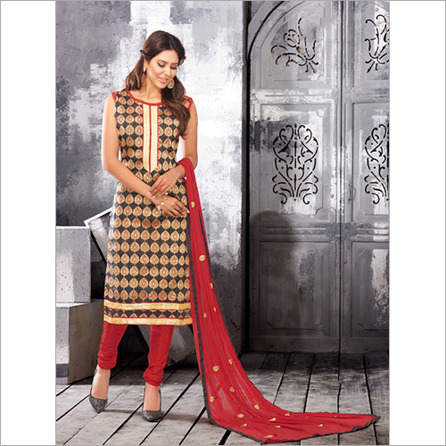Chanderi Silk Fancy Material