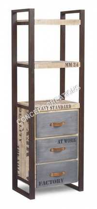 Iron Wooden Bookrack