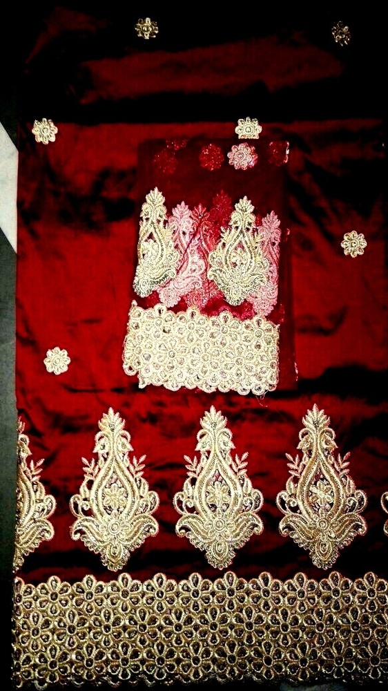 African George Fabric With Blouse