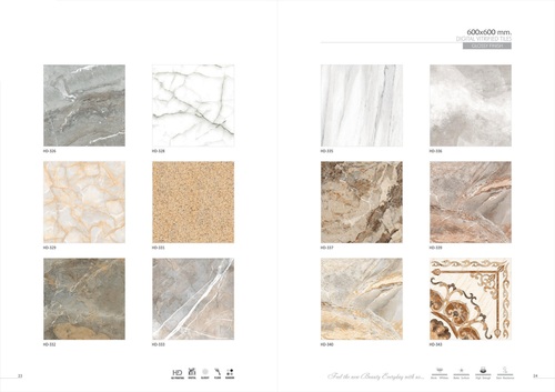 Porcelain Tile Size: 600X600 Mm