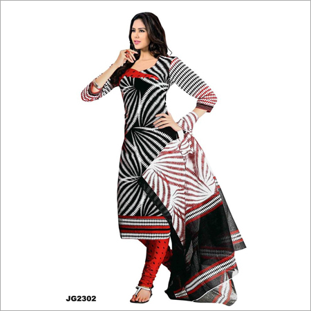 Cotton Multicolor Suit