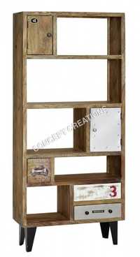 Iron Wooden Bookrack