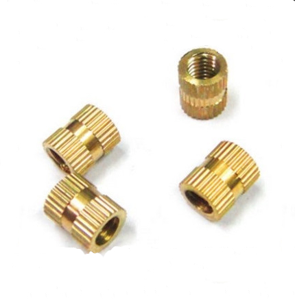 Brass Straight Knurling Inserts