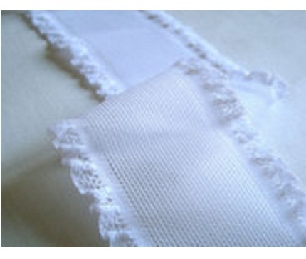 Knitted frill Spandex