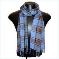 Mens Scarf, Mens Viscose Scarf, Checks Scarf