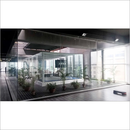 Toughened Glass Partition Wall