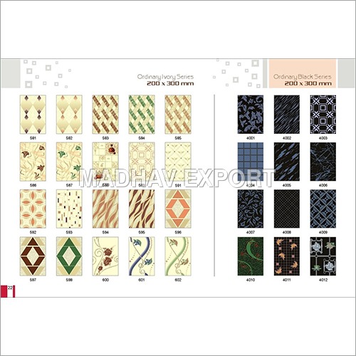 Any Color Ceramic Luster Wall Tiles