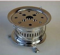 Chrome Plated Tea Warmer