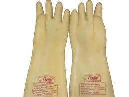 Crystal Electric Rubber Gloves