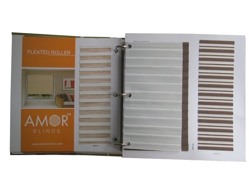 Pleated Roller Blind Shades