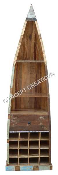 Reclaimed Wooden Wine Rack