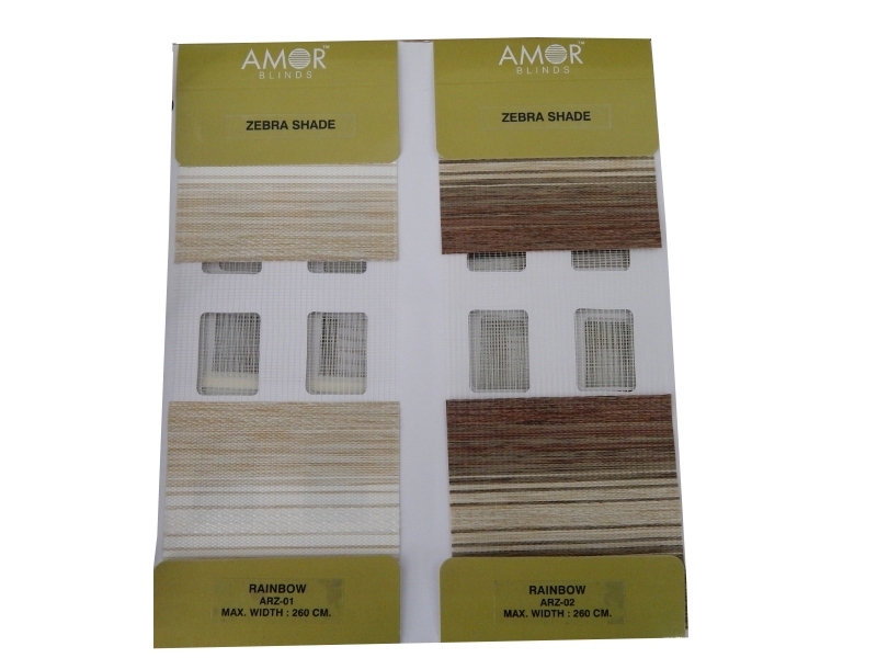 Zebra Shades Rainbow
