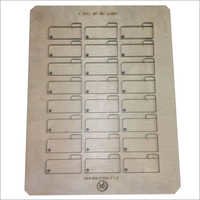 Gift Tags Dies - Aluminum Material, 5-10 Millimeter Width | Light Weight, Anti Rust Finish, Ideal For Industrial Applications  