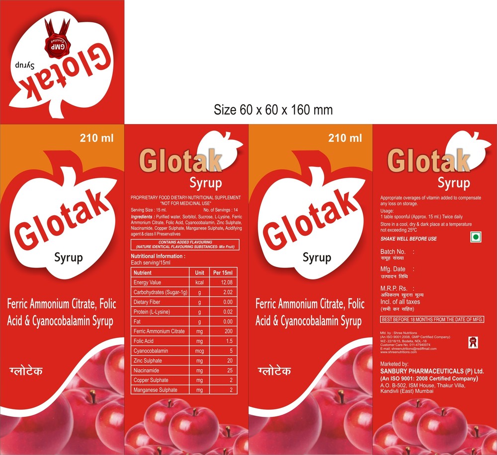 GLOTAK Syrup