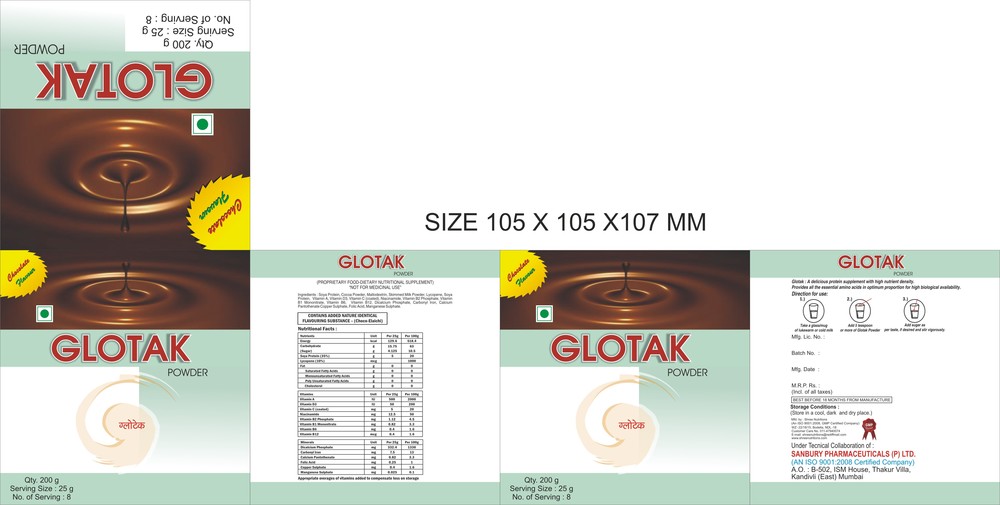 GLOTAK Protein Powder