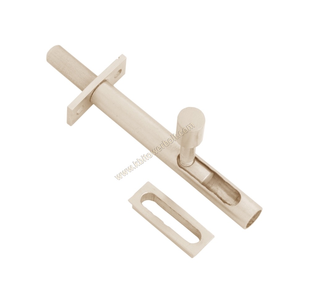 Brass Round Conceal Tower Bolt