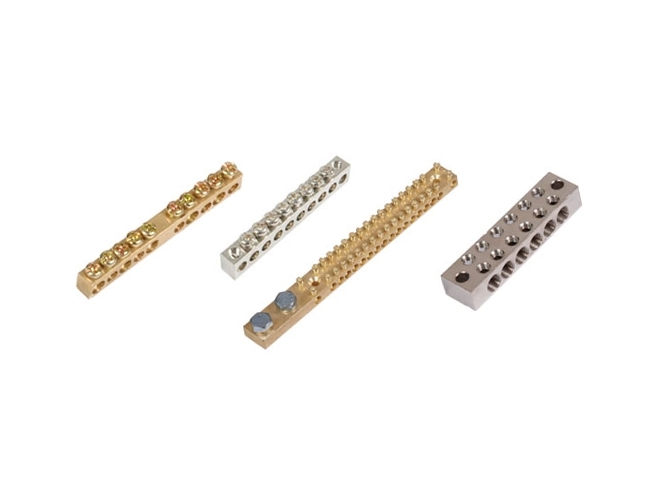 Brass Electrical Neutral Bar