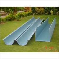 Roof Rain Water Gutter - Color: Grey