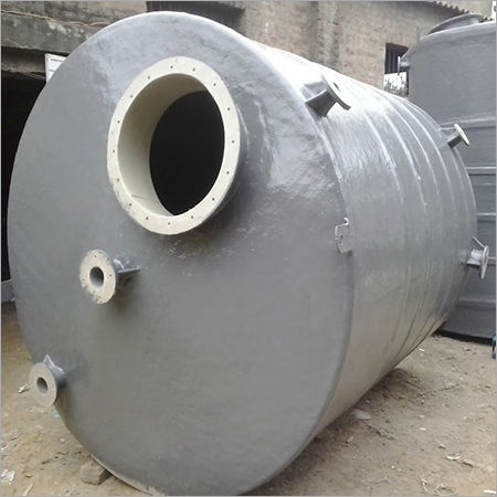 White Pp Frp Storage Tanks