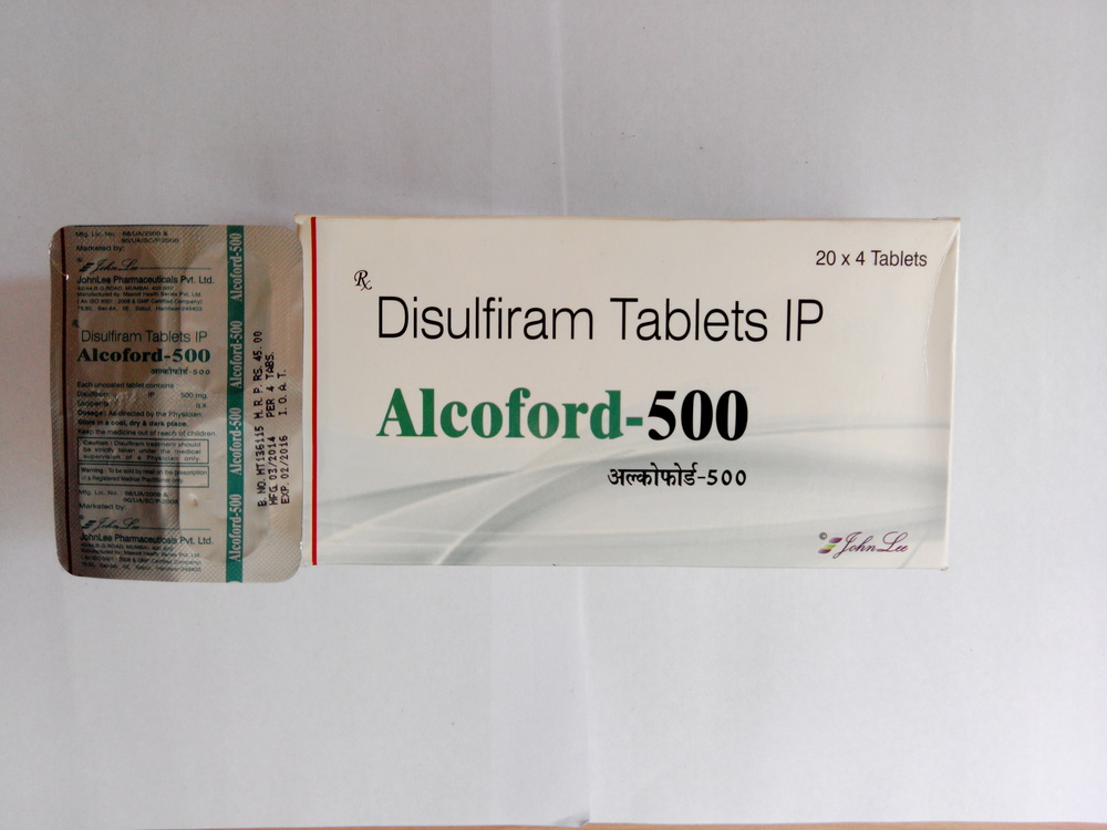 Disulfiram Tablets I.p 500mg