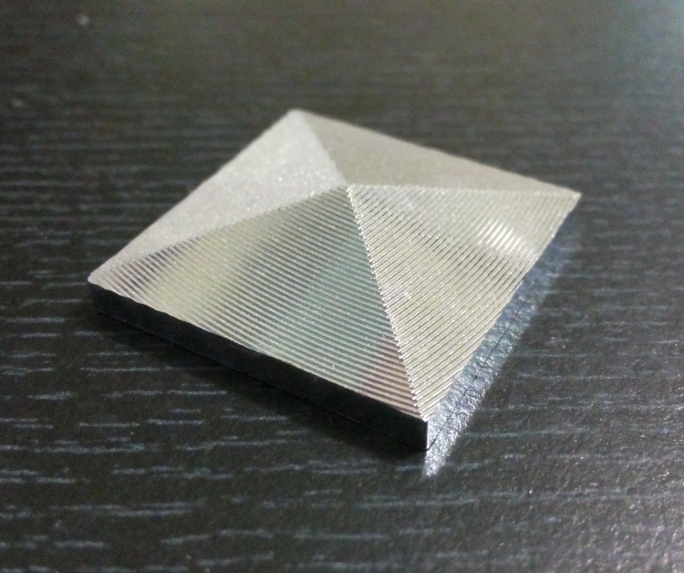 Brass Pyramid Mirror Cap