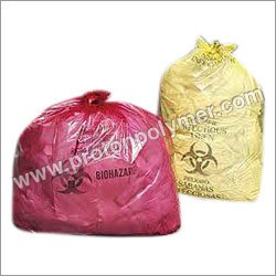 Plastic Bio Medical Waste Bags By PROTON POLYMER
