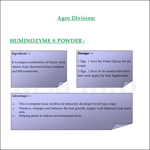 Huminozyme S Powder