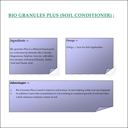 BIO Granules Pluse (Soil Conditioner By ASHTAVINAYAK ENTERPRISE