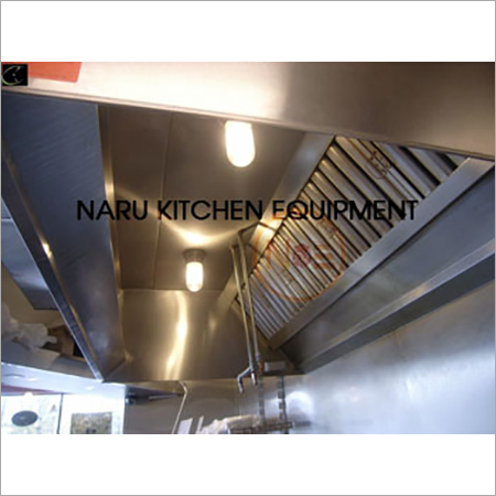 Fire Suppression Kitchen Exhaust Hoods with baffle filters