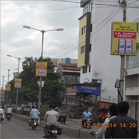 MSEB Backlit Pole Kiosk