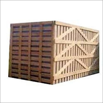 Brown Wooden Crate Boxes