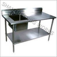 SS Work Sink Table