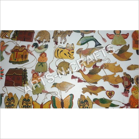 Papier Mache Christmas Ornaments