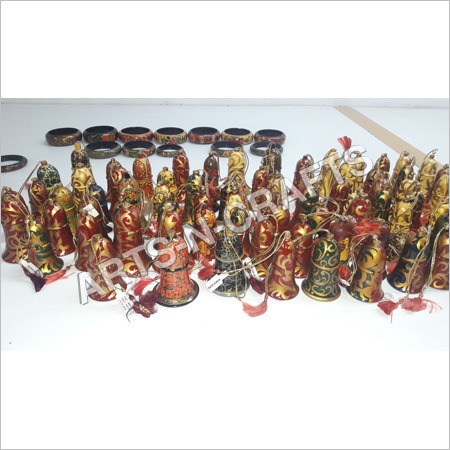 Papier Mache Christmas Decoration Ornaments