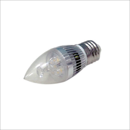 Led Candle Bulb Clear Glass