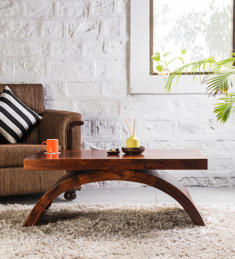 Durable Wooden Center Coffee Table