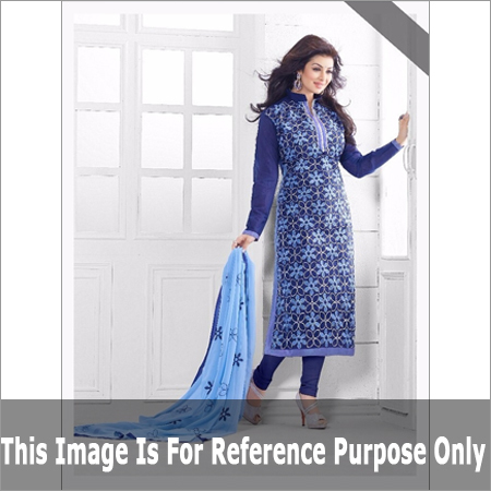 Embroidery Semi Stitched Salwar Suit