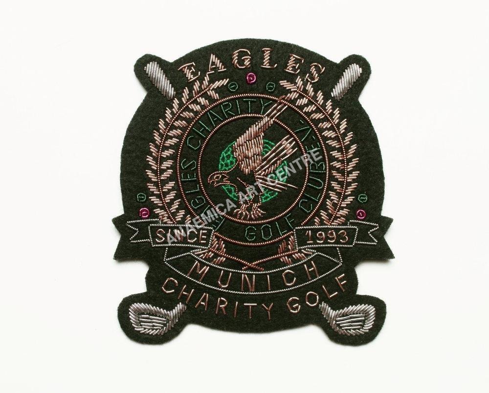 Eagle charity golf club badge