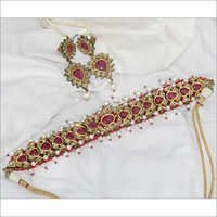 Polki Ruby Choker Set