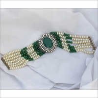 Emerald Pearl Necklace