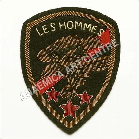 Embroidered Les Hommes Eagle Badge