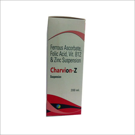 Ferrous Ascorbate,Folic Acid, Vit. B12 &Zinc Sus. Liquid